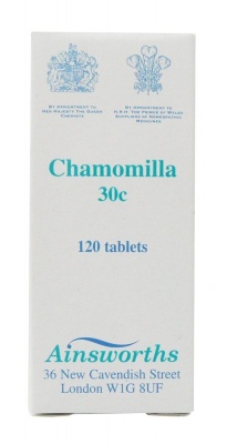 Ainsworths Chamomilla 30c 120 tabs