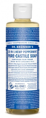 Dr Bronners Peppermint Castile Liquid Soap 475ml