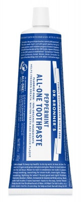 Dr Bronners Peppermint All-One Toothpaste 105ml