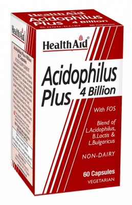Health Aid Acidophilus Plus 4 Billion 60vcaps