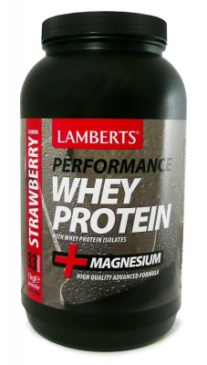 Lamberts Performance Whey Protein Strawberry Flavour  1kg
