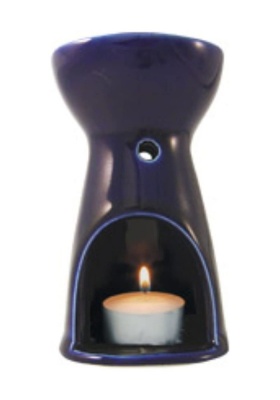 Absolute Aromas Oil Burner - Cobalt Blue