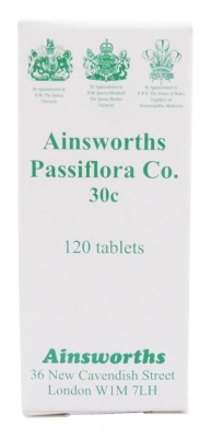 Ainsworths Passiflora Co 30c 120 tabs