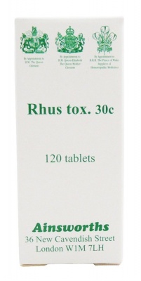 Ainsworths Rhus tox 30c 120 tabs