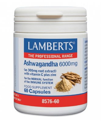 Lamberts Ashwagandha 6000mg 60 Caps