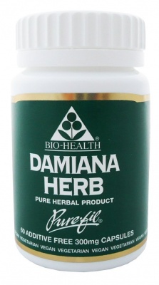 Bio Health Damiana 300mg 60 caps