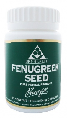 Bio Health Fenugreek 550mg 60 caps