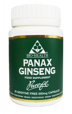 Bio Health Panax Ginseng 500mg 30 caps