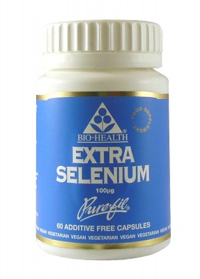 Bio Health Extra Selenium 100ug 60 caps
