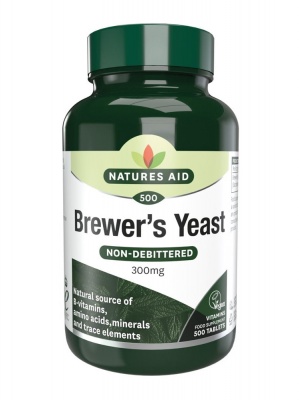 Natures Aid Brewers Yeast 300mg 500 tabs