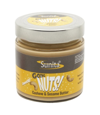 Sunita Cashew and Sesame Nut Butter 200g