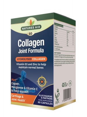 Natures Aid Collagen Joint Formula 60 caps