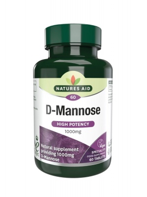 Natures Aid D-Mannose 1000mg 60 tabs