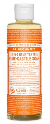 Dr Bronners Tea Tree Castile Liquid Soap 475ml