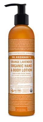 Dr Bronners Orange Lavender Hand & Body Organic Lotion 237ml