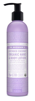 Dr Bronners Lavender Coconut Hand & Body Organic Lotion 237ml