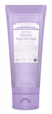 Dr Bronners Lavender Organic Shaving Soap 207ml