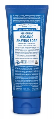 Dr Bronners Peppermint Organic Shaving Soap 207ml