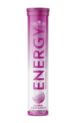 Natures Aid Energy Effervescent 20 Tabs