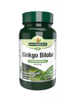 Natures Aid Ginkgo Biloba 90 tabs