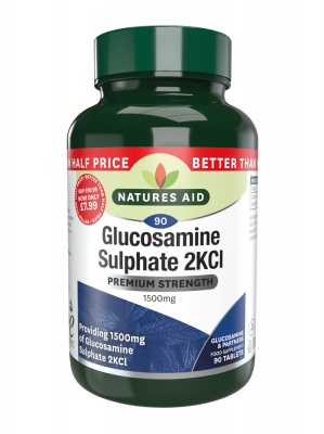 Natures Aid Glucosamine Sulphate 1500mg 90 tabs Better Than Half Price