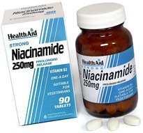 Health Aid Vitamin B3 250mg Niacinamide 90 tabs