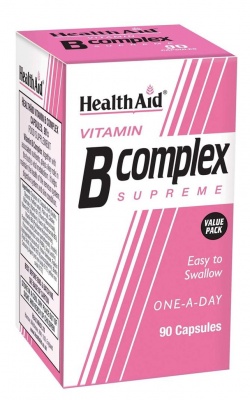 Health Aid B Complex Supreme 90 caps