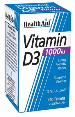 Health Aid Vitamin D3 1000iu 120 tabs