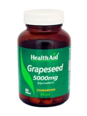 Health Aid Grapeseed Extract 5000mg 60 tabs