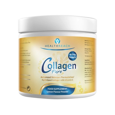 Healthreach Collagen Pure Lemon Flavour Powder 120g