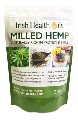 Irish Health Oils Milled Hemp 500g