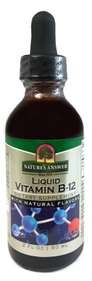 Natures Answer Vitamin B12 (Cyanocobalamin) 1000mcg 60ml