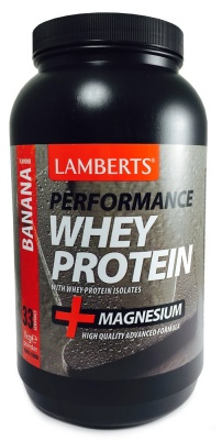 Lamberts Performance Whey Protein Banana Flavour  1kg