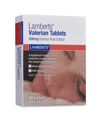 Lamberts Valerian Tablets 300mg 60 Tabs