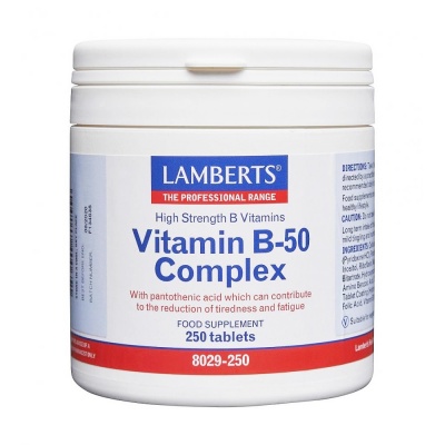 Lamberts Vitamin B50 Complex 250 tabs