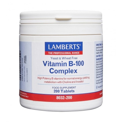 Lamberts Vitamin B100 Complex 200 tabs