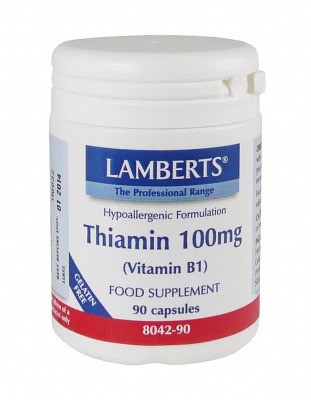 Lamberts Thiamin 100mg 90 caps