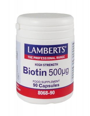 Lamberts Biotin 500ug 90 caps