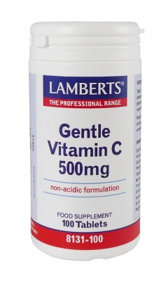 Lamberts Gentle Vitamin C 500mg 100 tabs
