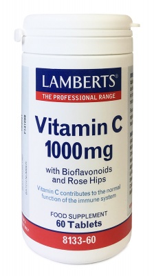 Lamberts Vitamin C 1000mg with Bioflavonoids 60 tabs