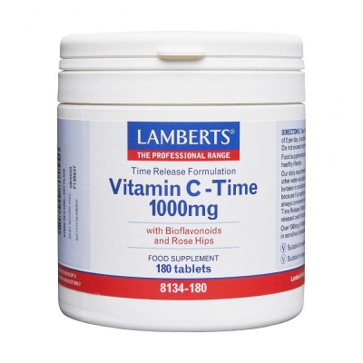 Lamberts Vitamin C Time Release 1000mg 180 tabs