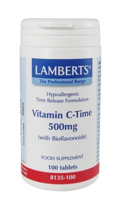 Lamberts Vitamin C Time Release 500mg 100 tabs