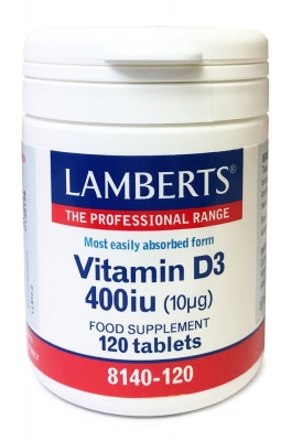 Lamberts Vitamin D3 400iu 120 tabs