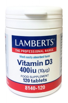 Lamberts Vitamin D3 400iu 120 tabs