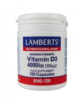 Lamberts Vitamin D3 4000iu 120 caps