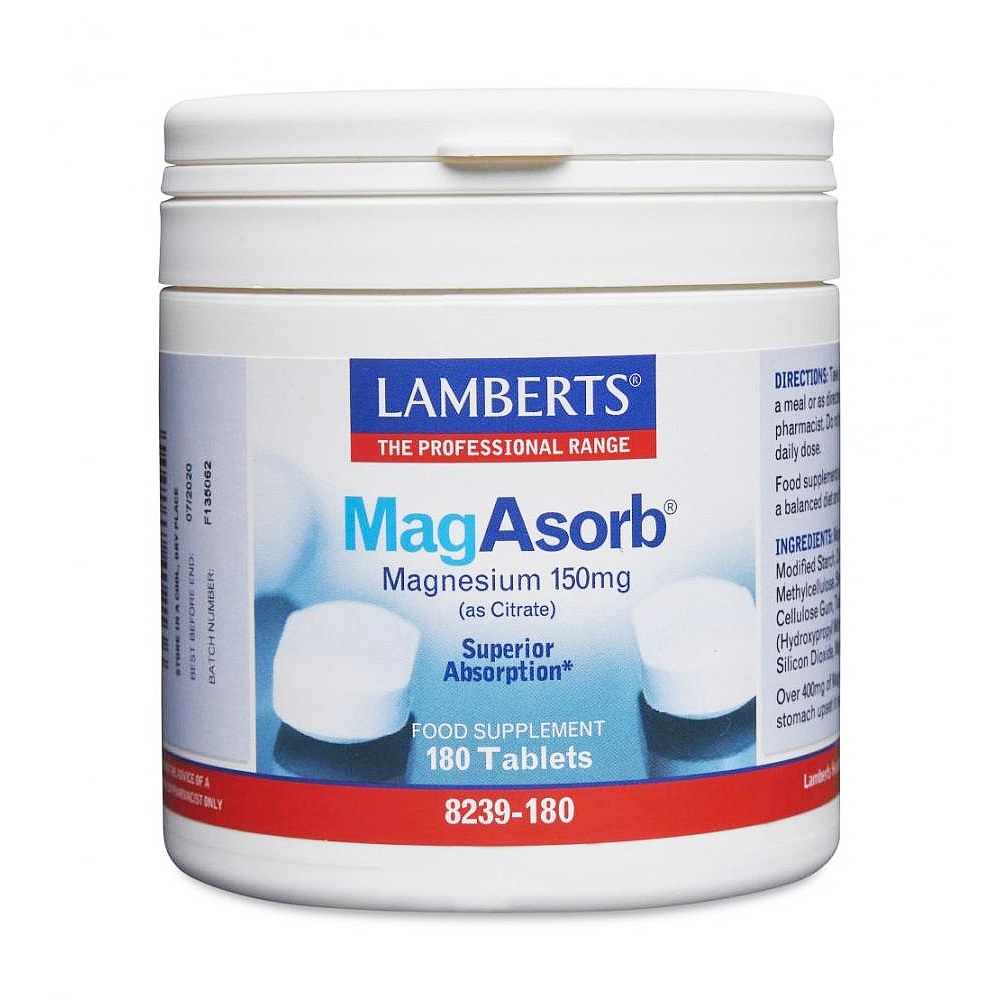 Lamberts Magasorb 150mg 180 tabs