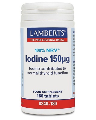 Lamberts Iodine 150ug  180 tabs