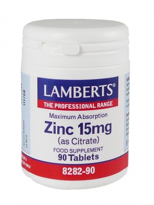 Lamberts Zinc 15mg 90 tabs