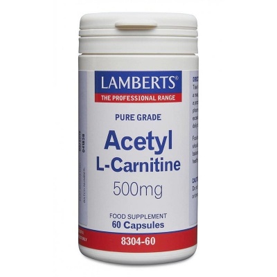 Lamberts Acetyl L-Carnitine 500mg 60 caps