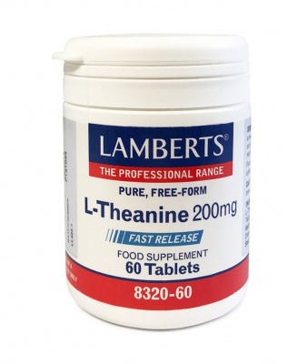 Lamberts L Theanine 200mg 60 tabs